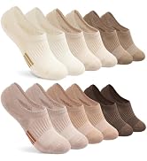 Toes Home No Show Socks Womens Cushioned Low Cut Athletic Hidden Liner for Sneakers Ankle Invisib...