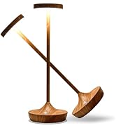 Willdoak Cordless Table Lamp Rechargeable - 6000mAh LED Battery Operated Table Light - Portable T...
