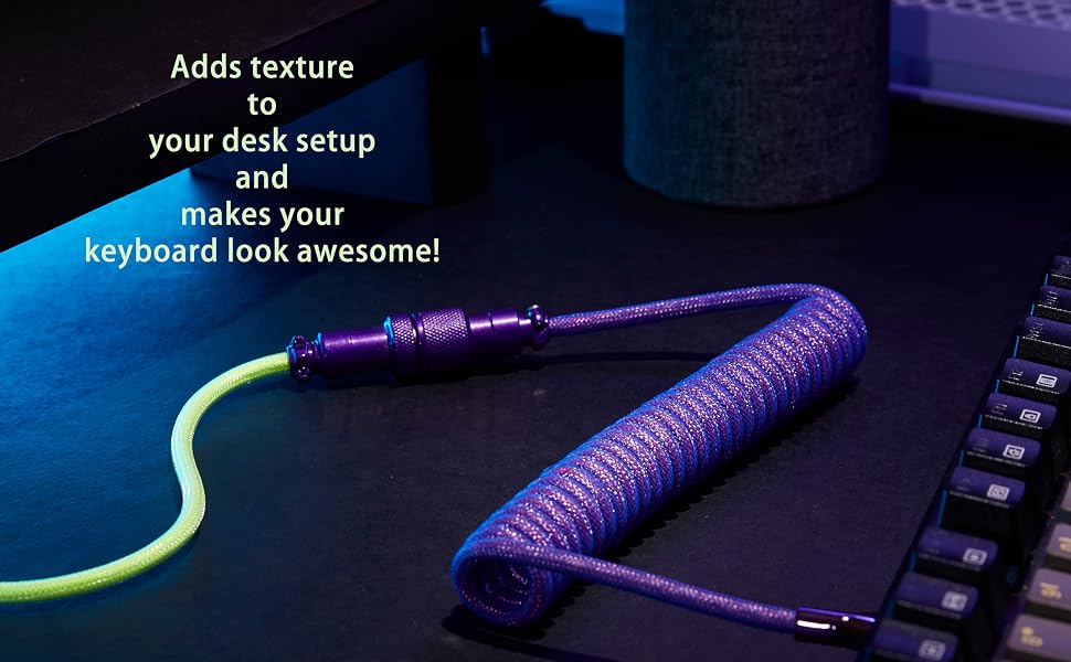 FormulaMod Colied Keyboard Cable