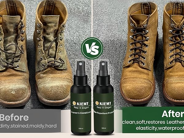 shoe leather cleaner and conditioner