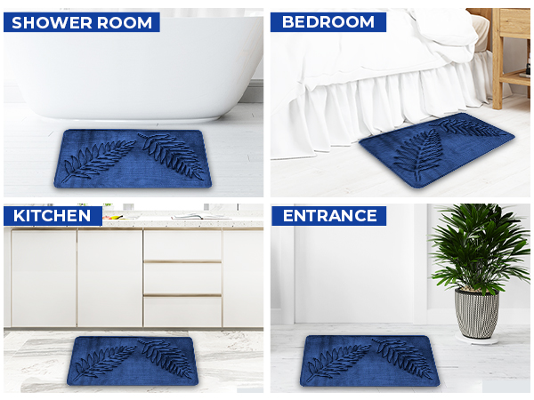Memory Foam Bathroom Rugs