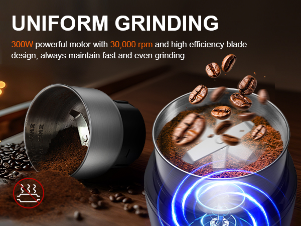 burr coffee grinder silver