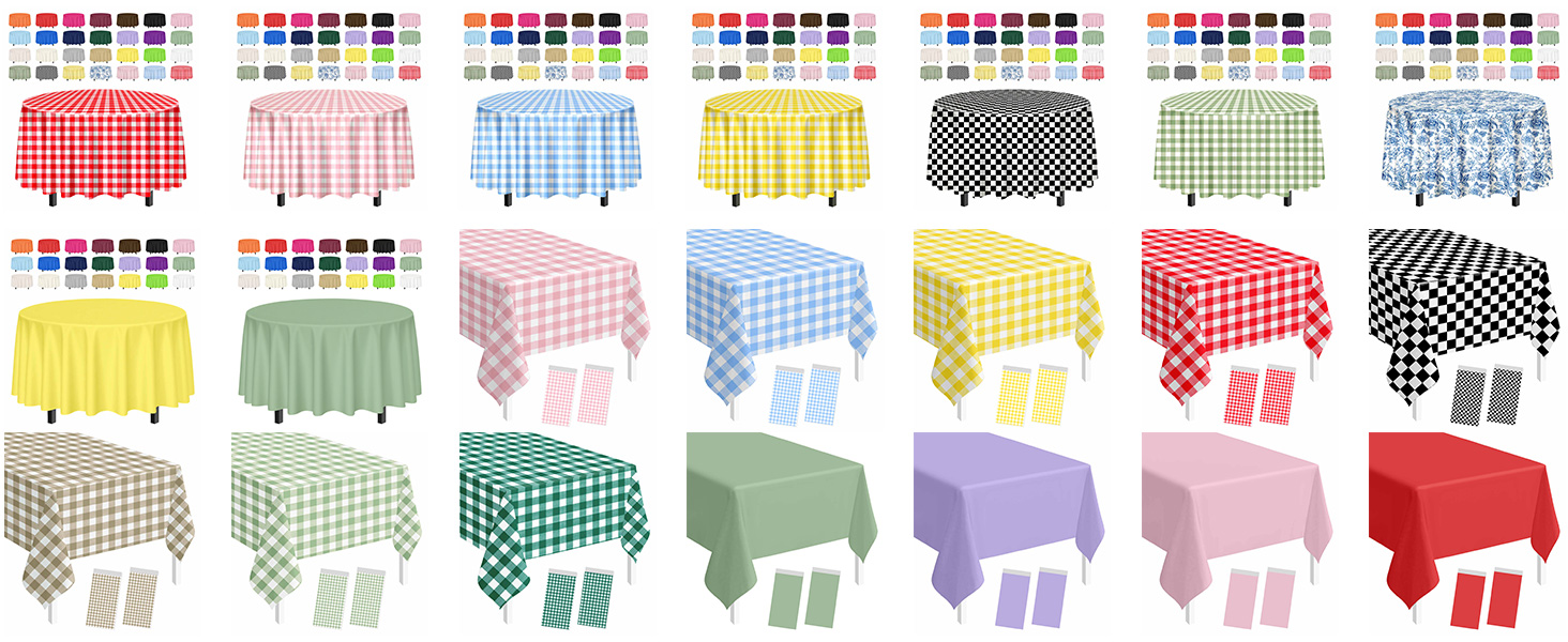 plastic table cloth disposable table cloth plastic tablecloth disposable tablecloth table decoration