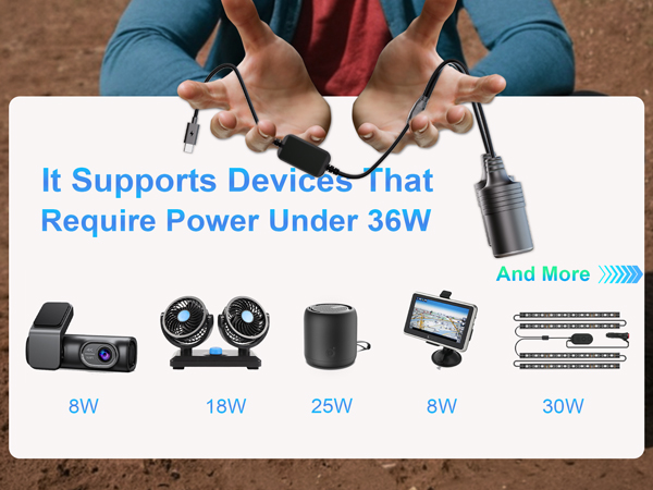 usb c to 12v