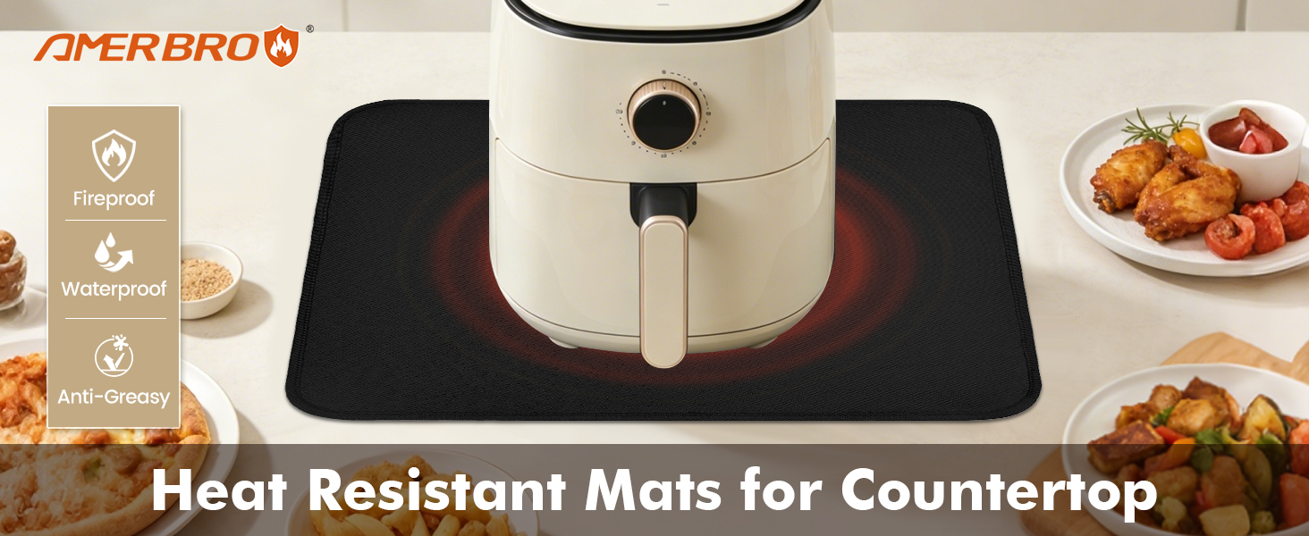 Heat Resistant Mats for Countertop