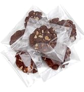 Druvian Cookie Bags 4x4 Inch Clear 200 Pcs, Self Seal Cellophane Bags Food Grade, Resealable Tran...
