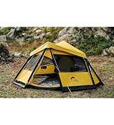 TAILI Inflatable Blow Up Tent for Camping with Hand Pump for 2/4/6/8 Person, Easy Setup Outdoor I...