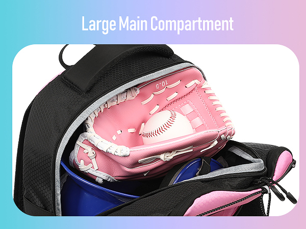 youth baseball bag kids baseball backpack boys 5-8 equipment bag adult gear bag