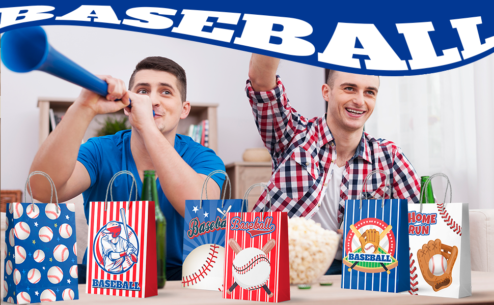 baseball treat bags