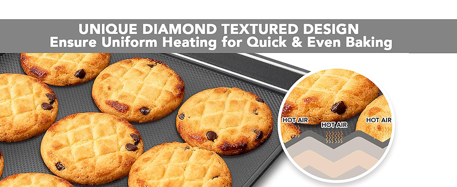 diamond textured design