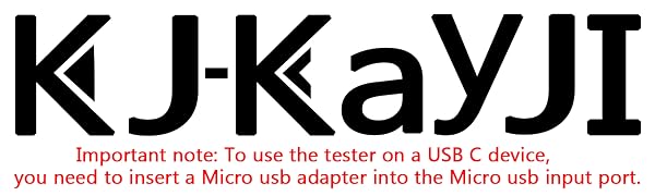 USB C Power Meter Testers usb power meter USB-C digital multimeter Voltage Testers Current