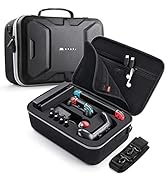 Mumba Deluxe Carrying Case for Nintendo Switch OLED & Nintendo Switch, Large Capacity Travel Stor...