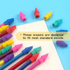 Pencil Top Erasers Cap Erasers