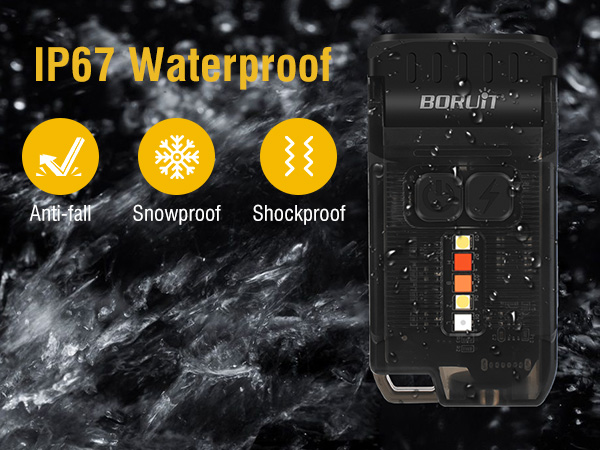 IP67 waterproof flashlight