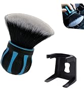 Opuweiy Car Detailing Brush, Ultra Soft Tire Shine Brush with Storage Rack, Interior Cleaning Too...