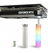 FRAINEL GPU Support Bracket. ARGB Sync Color. Adjustable Length 3 to 5 inch. Rubber Pad. Compatib...