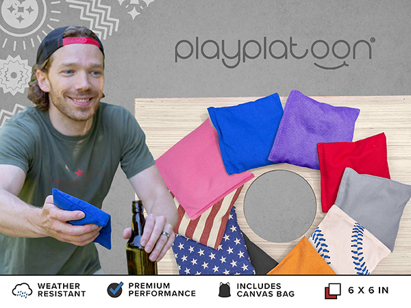 corn hole bags set 8