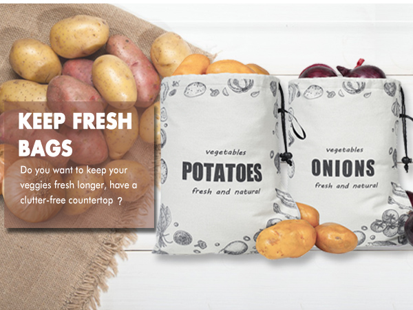 potatoes in a bag