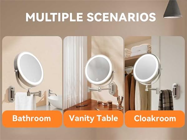 Space-saving wall-mounted design for bathroom & vanity & cloakroom