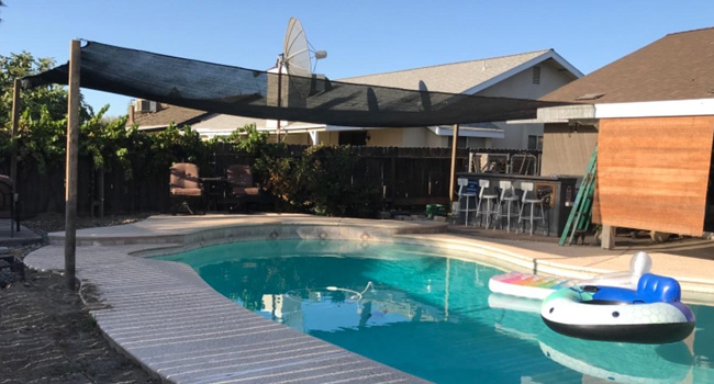 pool shade cloth