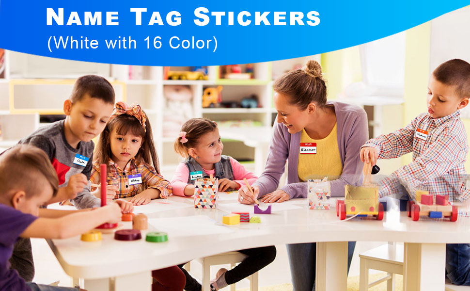 name tag Stickers for party