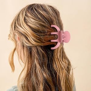 SMKSL Hair Claw Clips 6 Different Colors