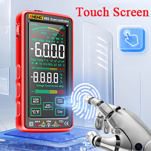 multimeter screen touch