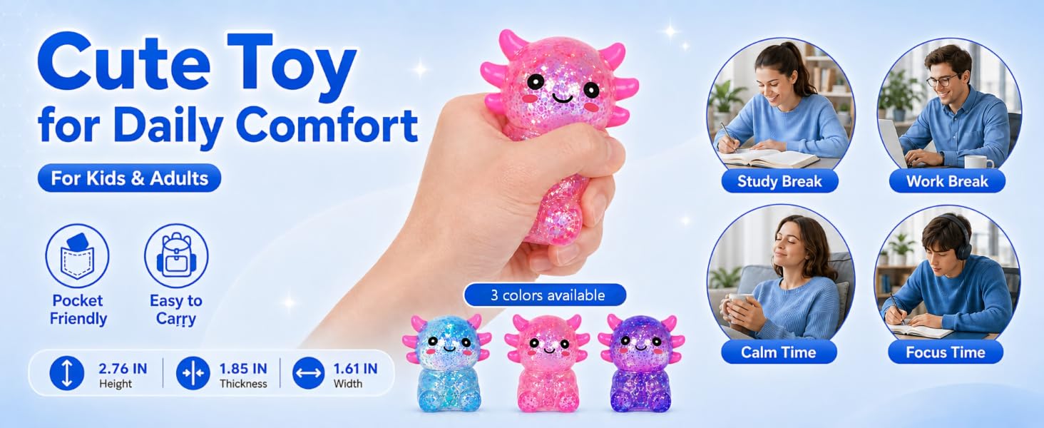 Handheld decompression toy, suitable for,Study Break,CalmTime,Work Break,FocusTime