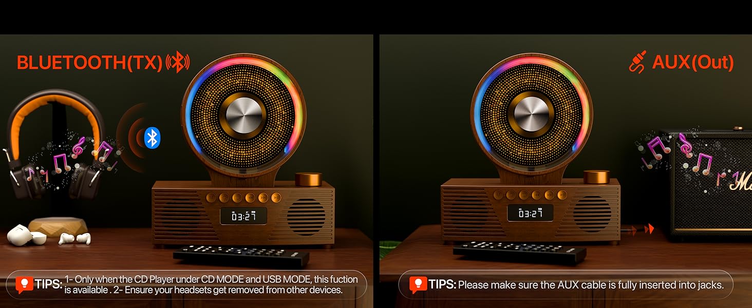 vintage cd player retro