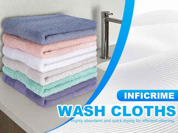 100% Cotton Wash Cloth