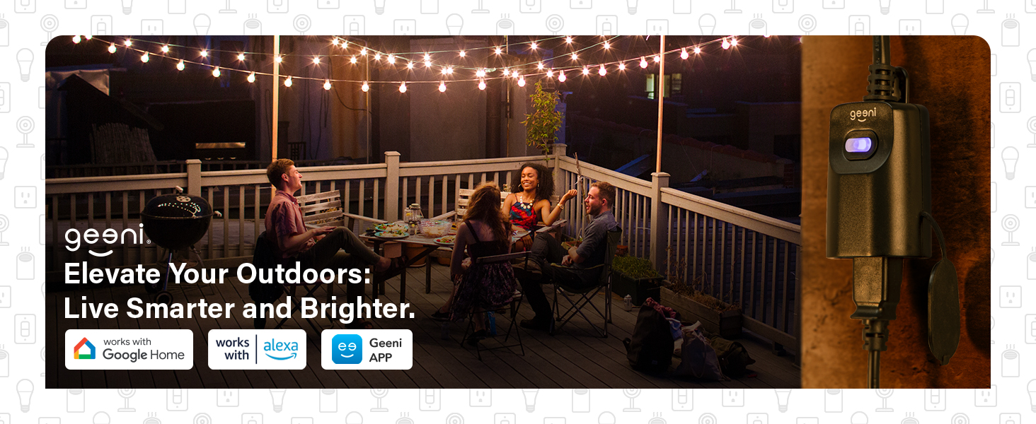 Geeni Smart Outdoor Plug-Single