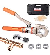HZLZRZ Propress Tool for Copper Pipe, Hydraulic Tool Dies Jaw 1/2