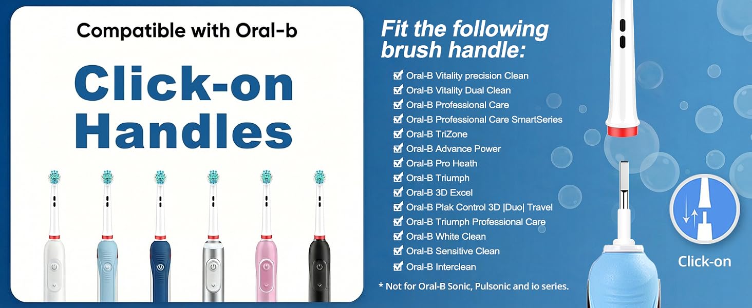 oral b toothbrush heads