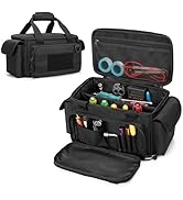 Rexmica Small Tool Bag with Anti-friction and Thick Padded Bottom, Tool Storage Organizer for Men...