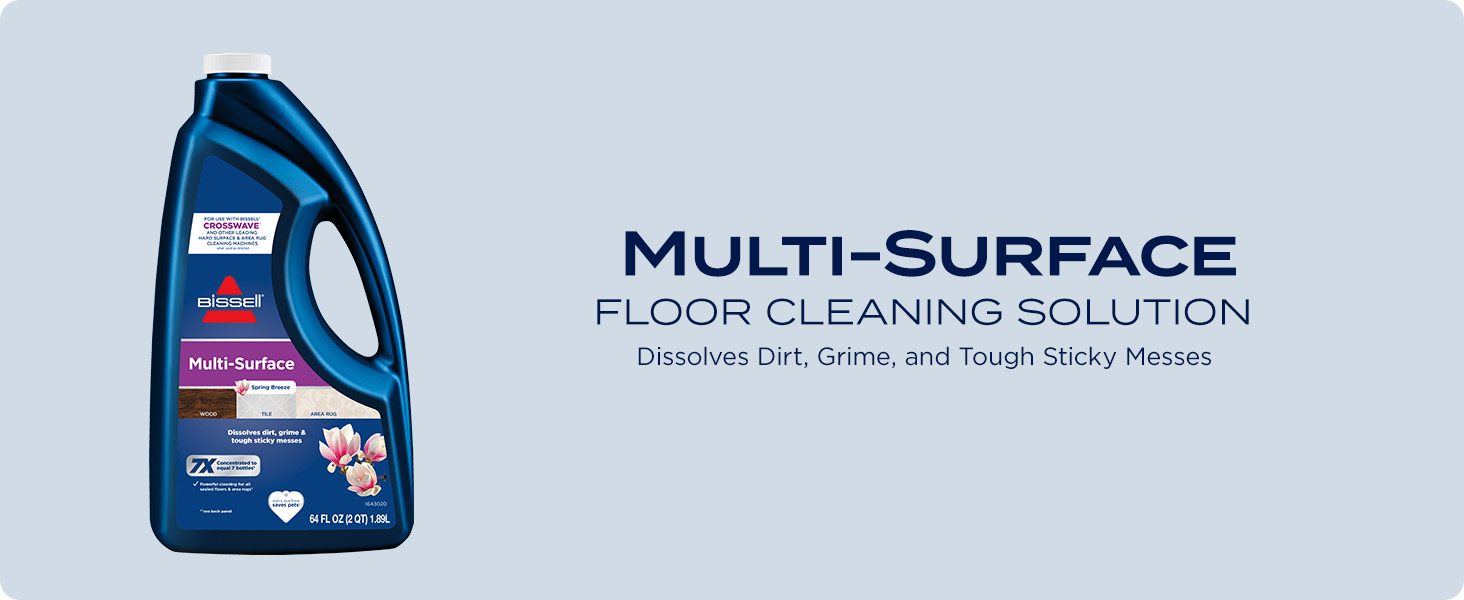 multi-surface floor cleaning solution