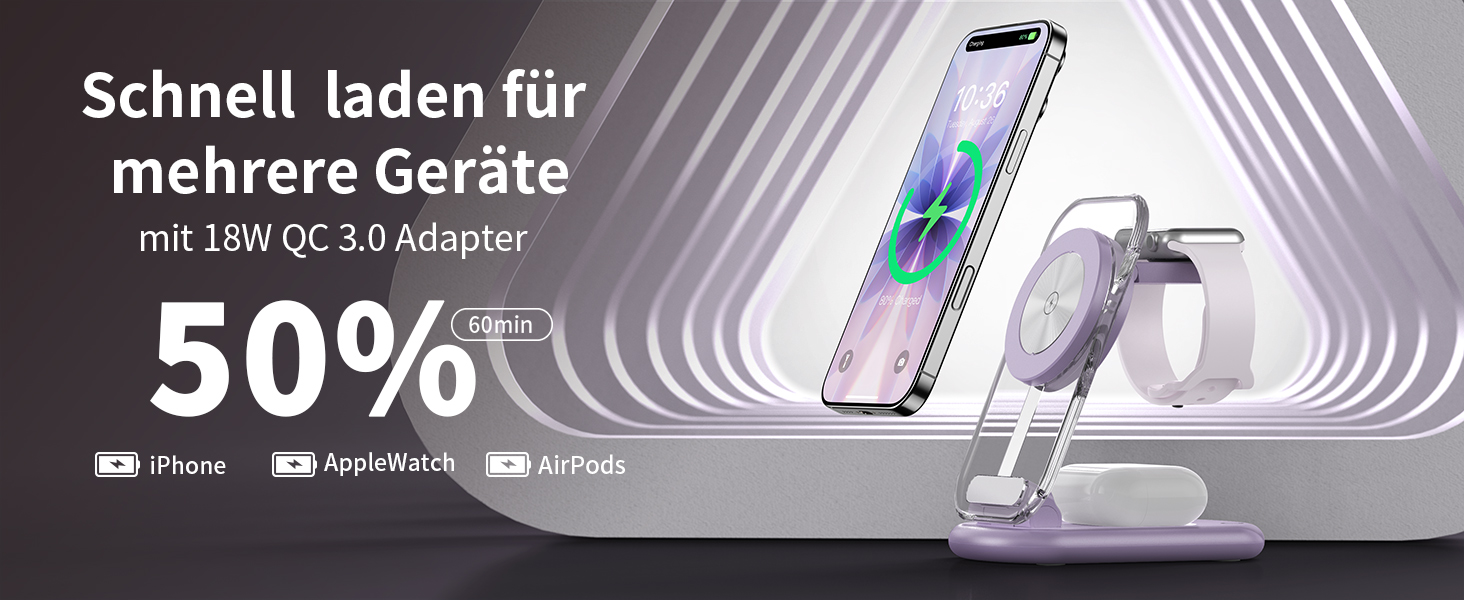 magnetic charging station