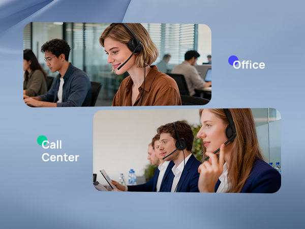 Suitable for offices and call centers