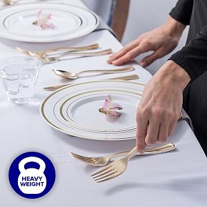 plastic utensils set