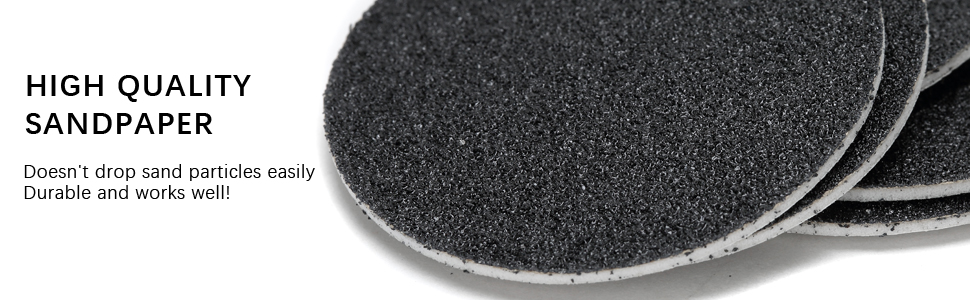 replacement sandpaper discs