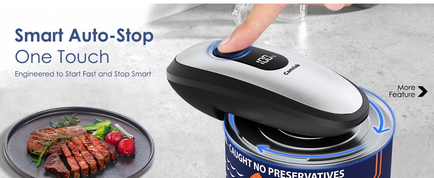 Easy One Touch Operation. One Tag to activate, auto stop when finish