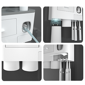 toothbrush holder wall mounted