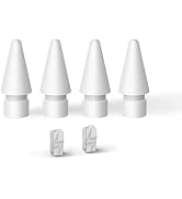 DOGAIN Pencil Tips for Apple Pencil 1st & 2ndGeneration & Apple Pencil pro - (4pcs), Compatibilit...