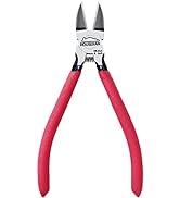 Wire Cutters, 6 inch Side Cutters, HOUSERAN Dikes Wire Cutters Diagonal Cutters with Non-slip Red...