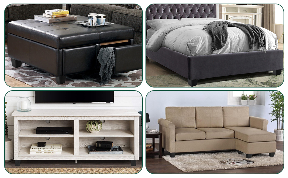 Screw-in Plastic Sofa Legs