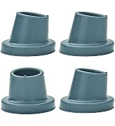 4 Pieces Slanted Shower Chair Replacement Feet Non Slip Waterproof Adults Bath Seats Suction Cup ...