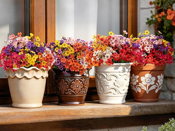 Artificial Flowers for Outdoors