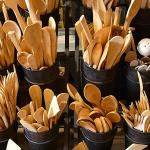 bamboo salad servers