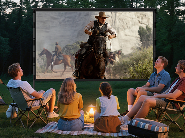 120inch outdoor projector screen