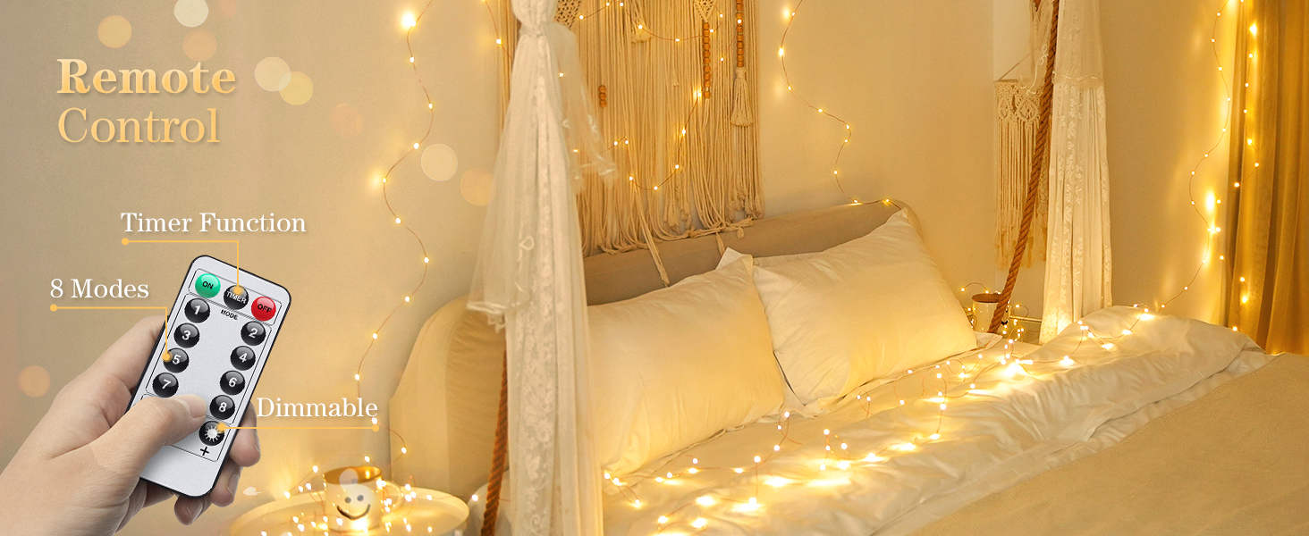 fairy lights with remote