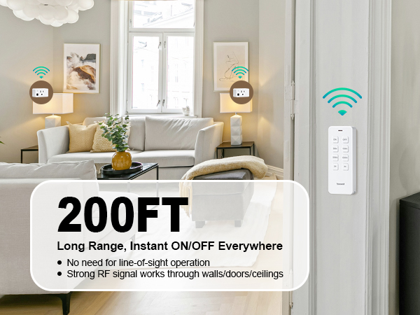 outlet remote control wireless